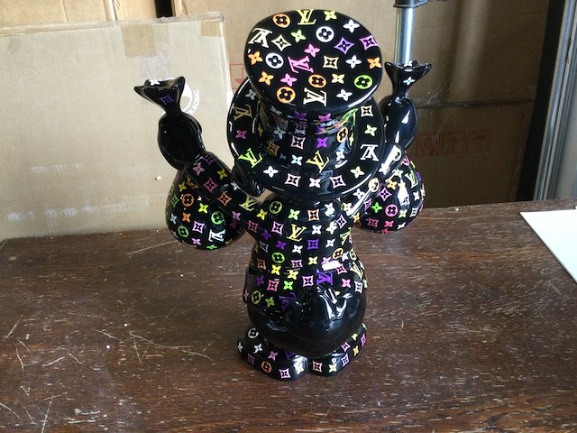 Dagobert duck sculptuur, lior 24 - afbeelding 4 van  5