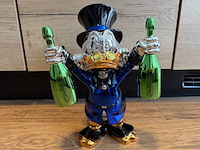 Dagobert duck sculptuur lior24 - afbeelding 2 van  4