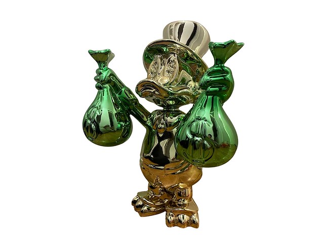 Dagobert duck sculptuur - afbeelding 1 van  12