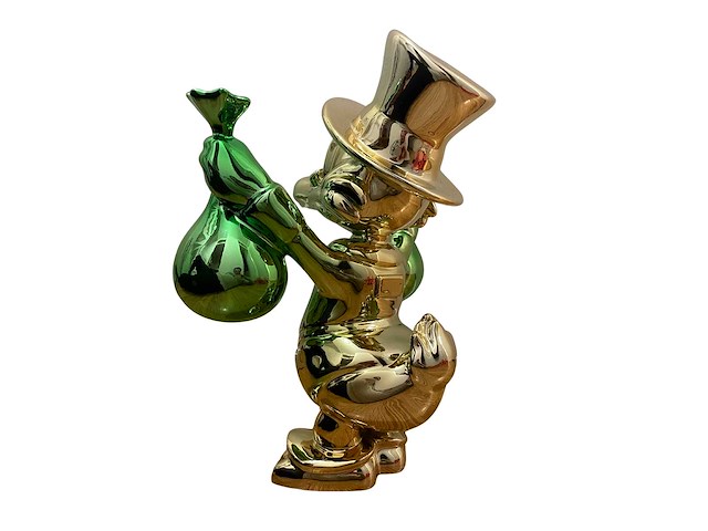 Dagobert duck sculptuur - afbeelding 8 van  12