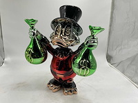 Dagobert duck sculptuur - afbeelding 1 van  6