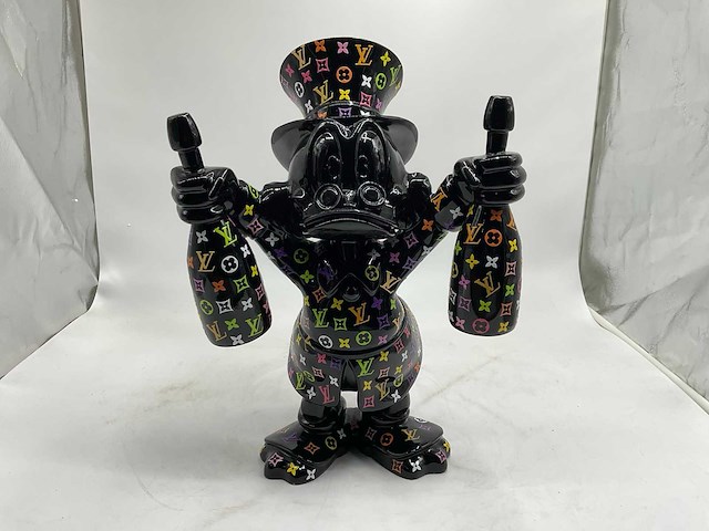 Dagobert duck sculptuur - afbeelding 2 van  6