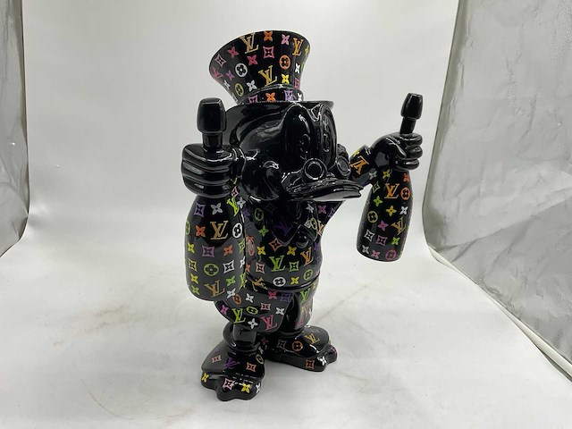 Dagobert duck sculptuur - afbeelding 5 van  6