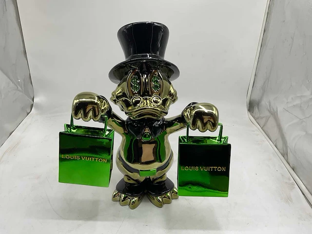 Dagobert duck sculptuur - afbeelding 2 van  9
