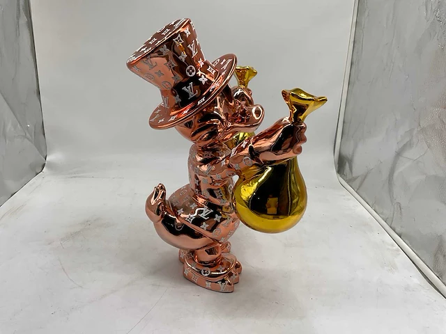 Dagobert duck sculptuur - afbeelding 5 van  10