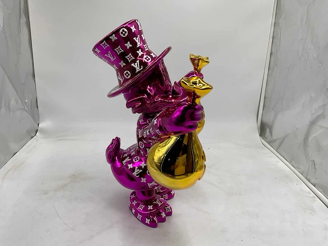 Dagobert duck sculptuur - afbeelding 9 van  12