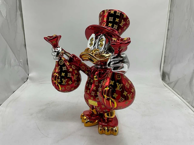 Dagobert duck sculptuur - afbeelding 1 van  11
