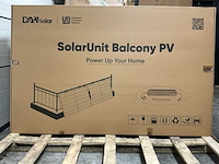 Dah solar plug & play zonnepaneel met stekker aansluiting - afbeelding 1 van  12
