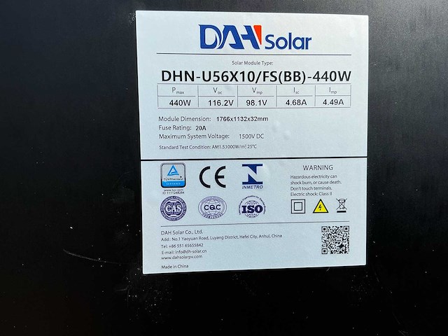 Dah solar plug & play zonnepaneel met stekker aansluiting - afbeelding 12 van  12