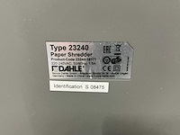 Dahle papersafe 240 papierversnipperaar - afbeelding 7 van  7
