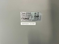 Dahle papersafe 240 papierversnipperaar - afbeelding 7 van  8