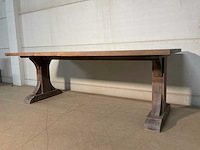 Dahlia houten eetkamertafel - afbeelding 3 van  13