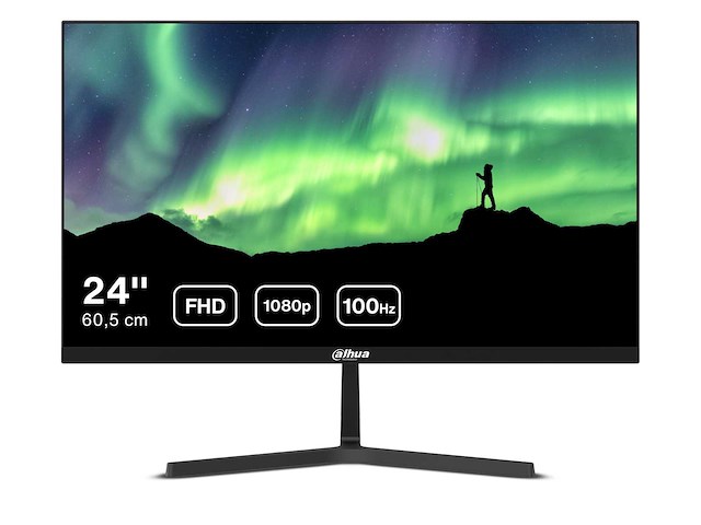 Dahua b200s 24” 1920x1080 monitor (2x) - afbeelding 1 van  6