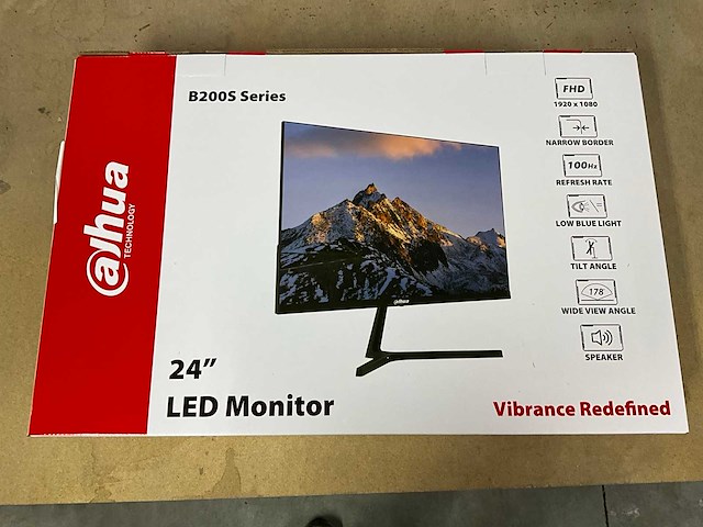 Dahua b200s 24” 1920x1080 monitor (2x) - afbeelding 4 van  6