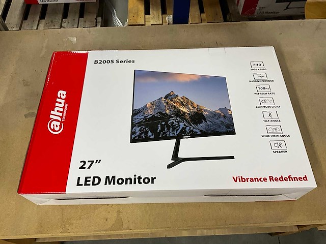 Dahua b200s 27” 1920x1080 monitor (10x) - afbeelding 4 van  6