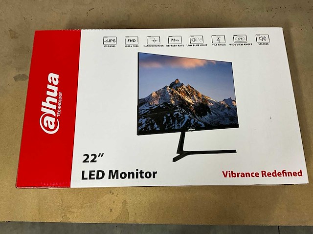 Dahua b201s 22” 1920x1080 monitor (4x) - afbeelding 4 van  5