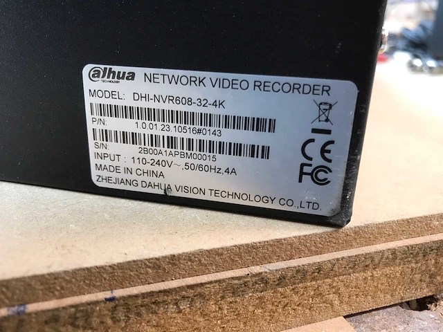 Dahua dhi-nvr608 32-4k 32-kanaals netwerk videorecorder - afbeelding 4 van  4