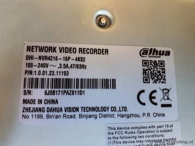 Dahua lite series netwerkvideorecorder nvr4216-16p-4ks2 incl. 8 camera's - afbeelding 3 van  10