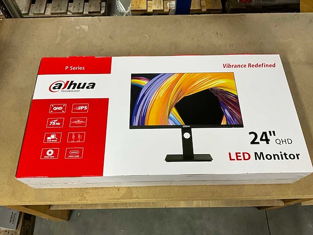 Dahua p301 24” 2560x1440 monitor (18x) - afbeelding 2 van  3