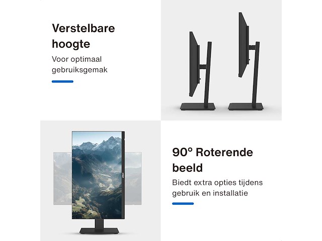 Dahua p301 24” 2560x1440 monitor (18x) - afbeelding 3 van  7