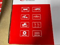 Dahua p301 27” 2560x1440 monitor (2x) - afbeelding 5 van  7