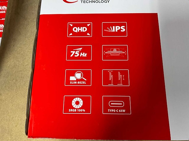 Dahua p301 27” 2560x1440 monitor (4x) - afbeelding 5 van  7