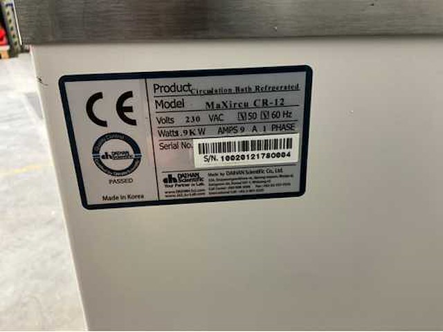 Daihan scientific maxircu cr-12 circulatiebad gekoeld - afbeelding 3 van  4