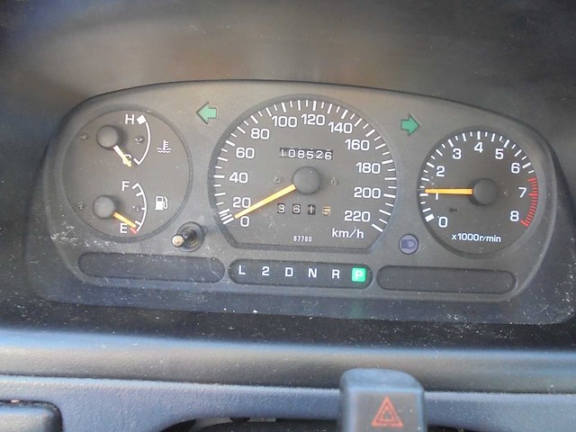 Daihatsu - 2000 - gran move - 1.6i-16v automaat - personenauto - afbeelding 9 van  9