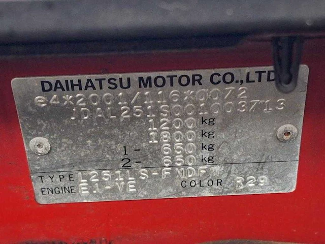 Daihatsu cuore 1.0-12v tokyo , 16-sx-hf - afbeelding 8 van  10