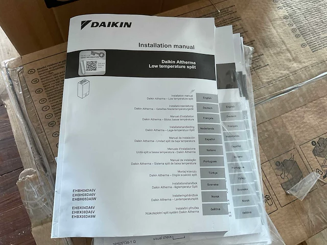 Daikin - ehbh08da6v - warmtepomp binnenunit - afbeelding 6 van  6