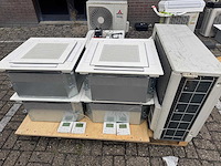Daikin airco binnen(4x)+ buiten unit - afbeelding 1 van  9