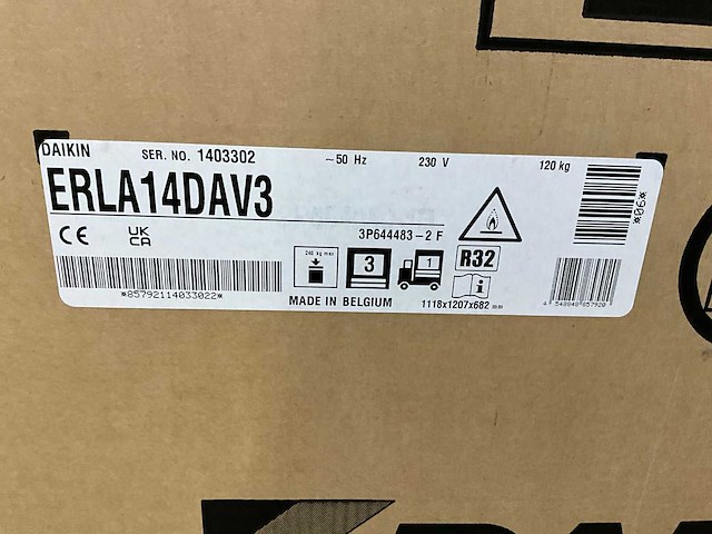 Daikin altherma 3 r buitenunit 14 kw - afbeelding 3 van  13