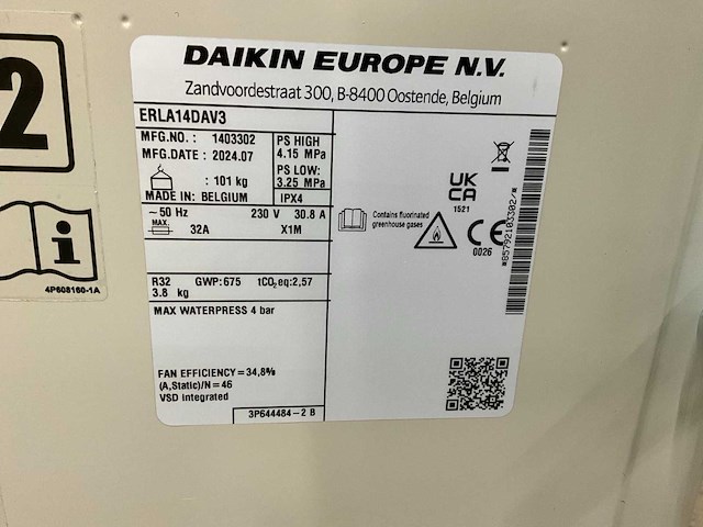 Daikin altherma 3 r buitenunit 14 kw - afbeelding 5 van  13