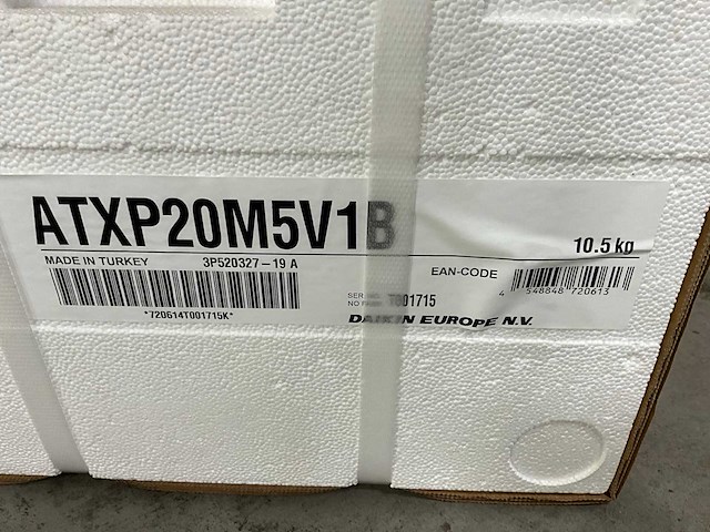 Daikin atxp20m siesta comfora airco binnendeel 2,0 kw - afbeelding 5 van  6