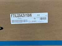 Daikin emura ftxj-aw airco binnendeel split wandmodel 2,0kw r32 wit - afbeelding 8 van  8