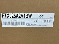 Daikin emura ftxj-aw airco binnendeel split wandmodel 2,5kw r32 wit - afbeelding 7 van  8