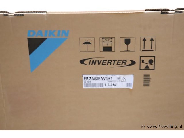Daikin erga-evh7 lucht-water warmtepomp buitenunit 08eav3h7 - afbeelding 5 van  7