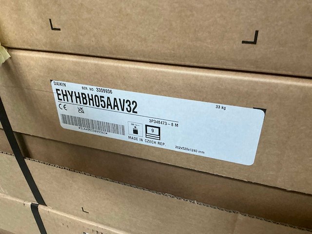 Daikin evlq5cav3 warmtepomp set (3-delig) - afbeelding 5 van  6