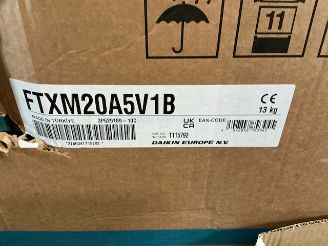 Daikin ftxm20a airconditioning wand unit - afbeelding 3 van  3