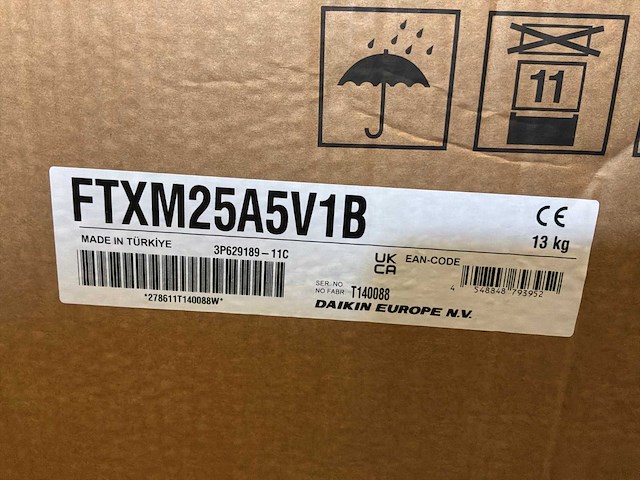 Daikin ftxm25a5v1b airconditioning binnenunit - afbeelding 9 van  9