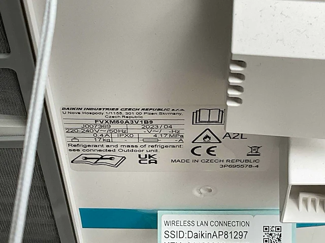Daikin & mitsubishi airco binnenunit (4x) - afbeelding 3 van  4