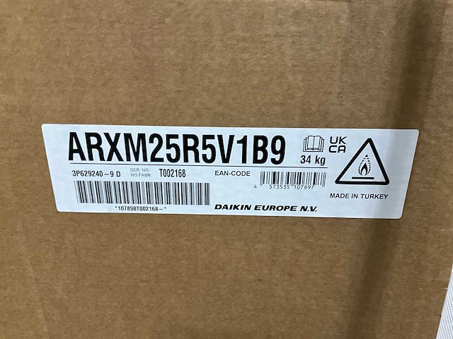 Daikin siesta perfera arxm25r9 buitendeel r32 2,5kw - afbeelding 5 van  6