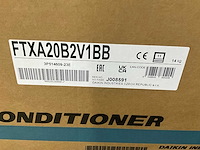 Daikin stylish airco wand binnendeel split 2.0 kw zwart - afbeelding 7 van  7