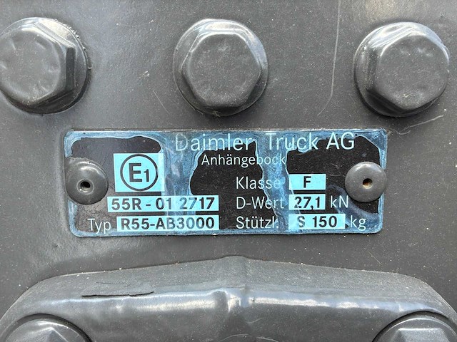 Daimler r55-ab3000 oplegger bumper (2x) - afbeelding 10 van  10