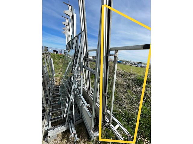 Dak en zij resteel bus, lichtgrijs - afbeelding 2 van  6