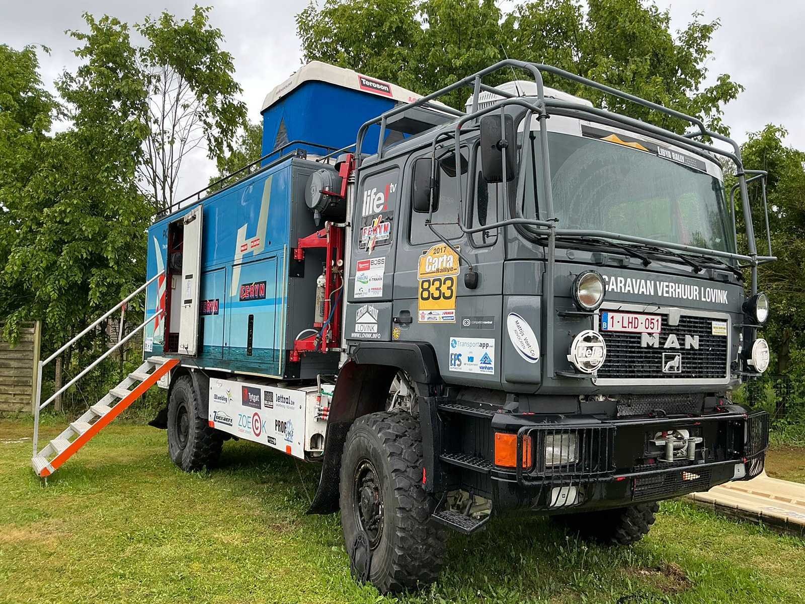 Dakar buggy’s, dakar vrachtwagen en speedboot