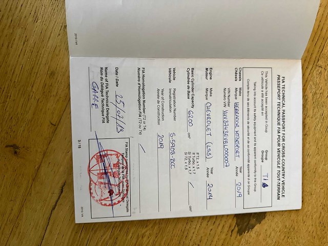 Dakar herrador buggy ls3 2019 2100km sadev - afbeelding 14 van  21