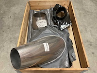 Dakdoorvoer met loodslab (3x) - afbeelding 1 van  1