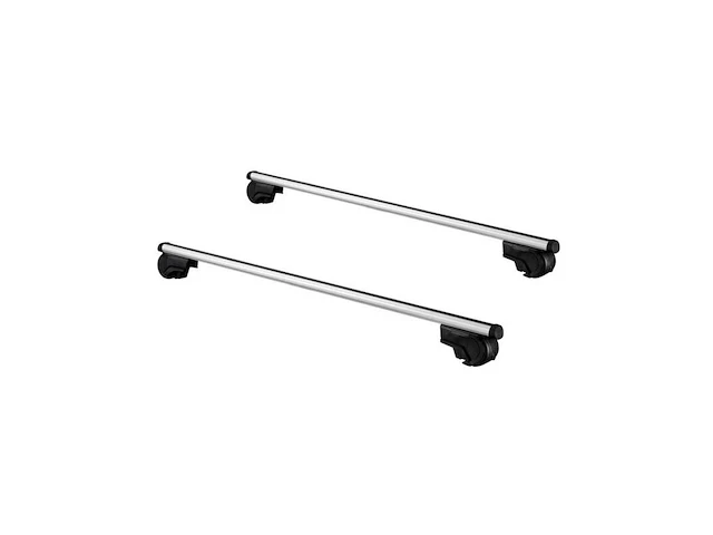Dakdragers twinny load aluminium a51, grijs / chroom - afbeelding 1 van  3