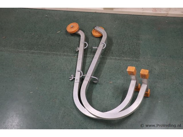 Dakhaken, aluminium - 2 stuks - afbeelding 1 van  4